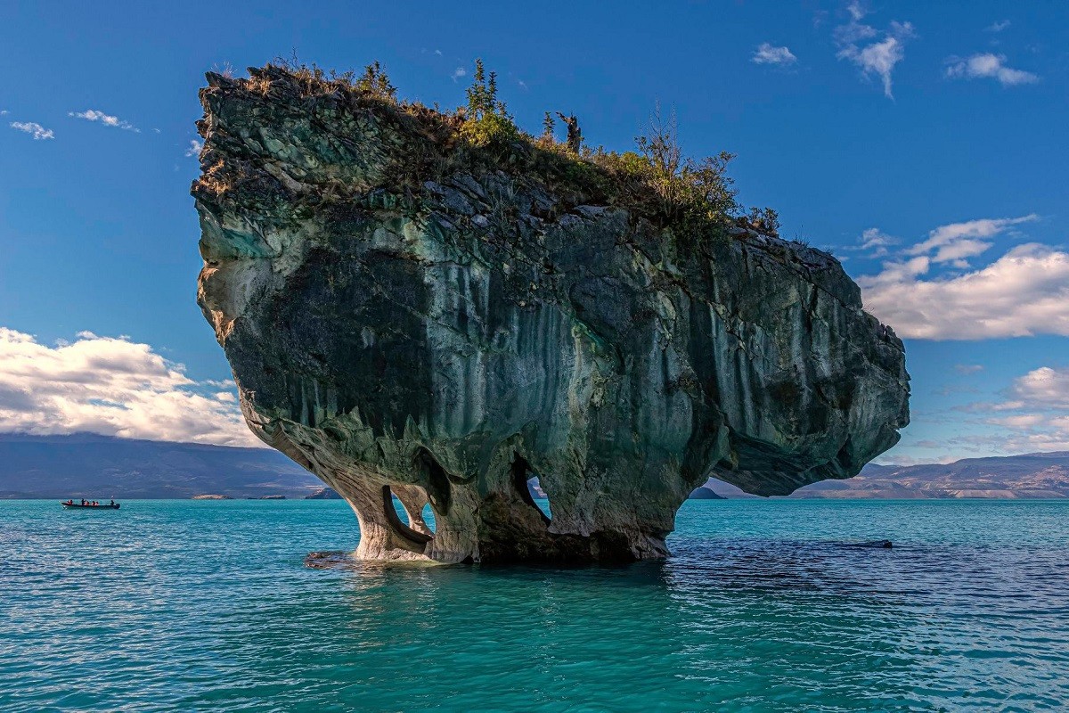 Las Capillas de Mármol y el Lago General Carrera: